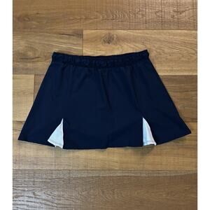 SINCERELY JULES Navy Blue & White Athletic Skort Tennis Golf Pickleball